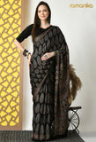 Naturally Dyed Modal Ajrakh Saree