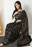 Naturally Dyed Modal Ajrakh Saree