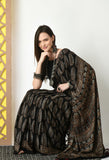 Naturally Dyed Modal Ajrakh Saree