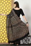 Naturally Dyed Modal Ajrakh Saree