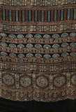 Naturally Dyed Modal Ajrakh Saree
