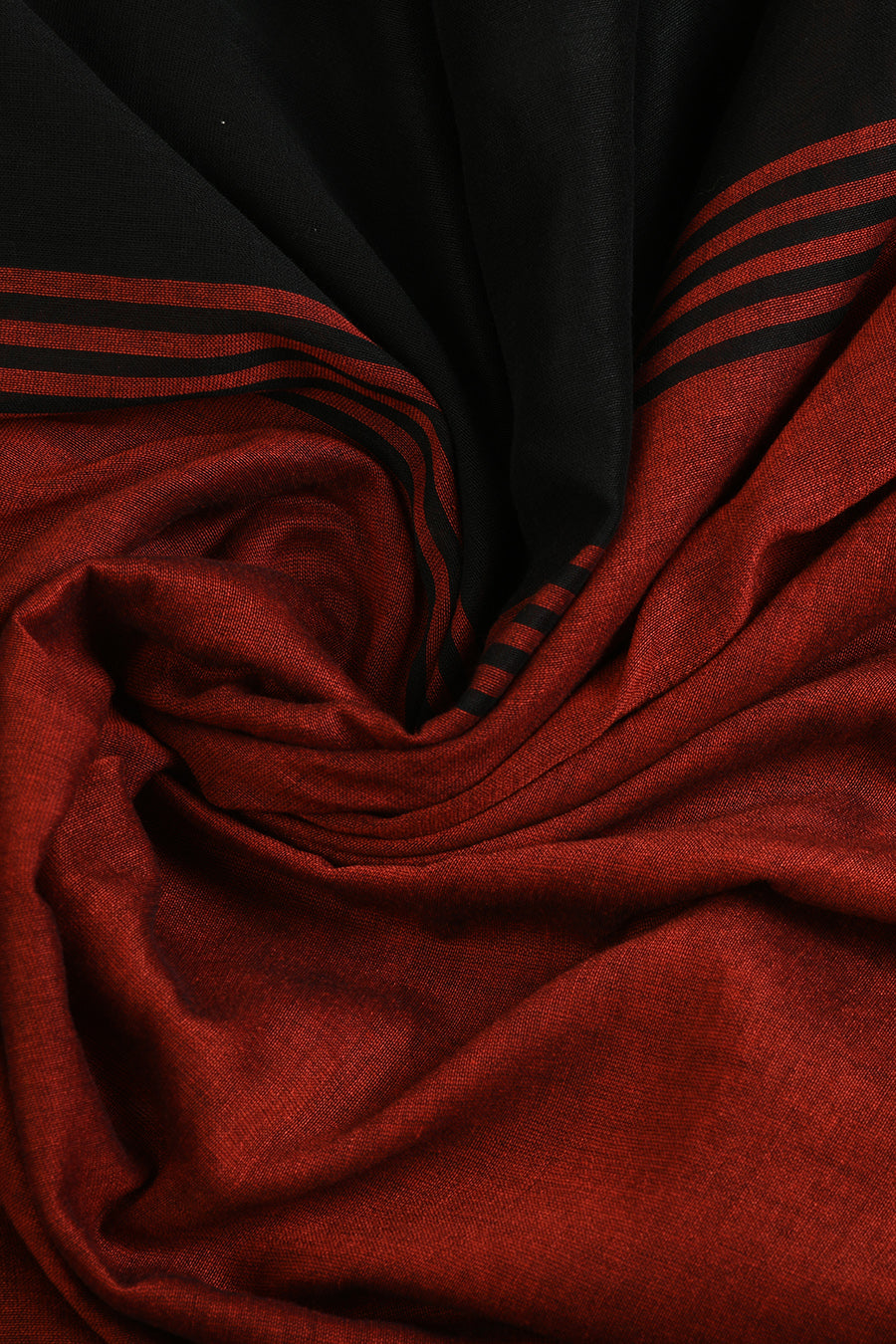 Handwoven Cotton Black Saree With Blouse - Ramanika