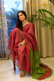 Handwoven Tissue Linen Jamdani Saree With Blouse - Ramanika