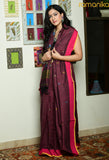 Handwoven Linen Saree