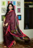 Handwoven Linen Saree