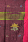 Handwoven Linen Saree