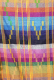 Handwoven Cotton Saree with Running Blouse (Multicolour)