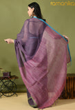Multicolour Linen Saree with Running Blouse
