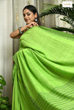 Malmal Saree With Blouse - Ramanika