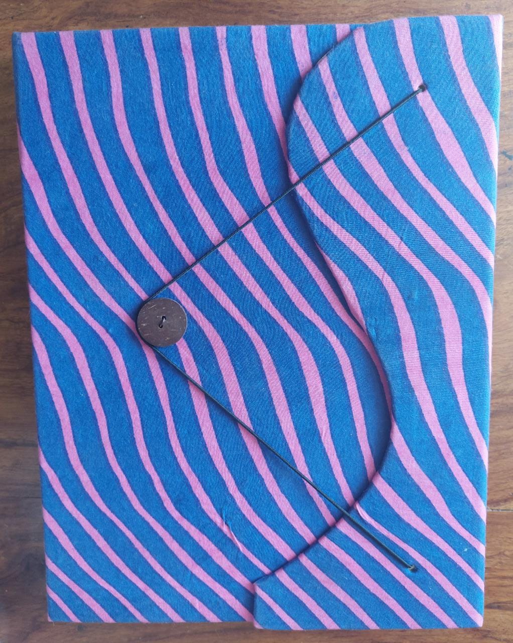 Handcrafted Diary - Blue & purple - Ramanika