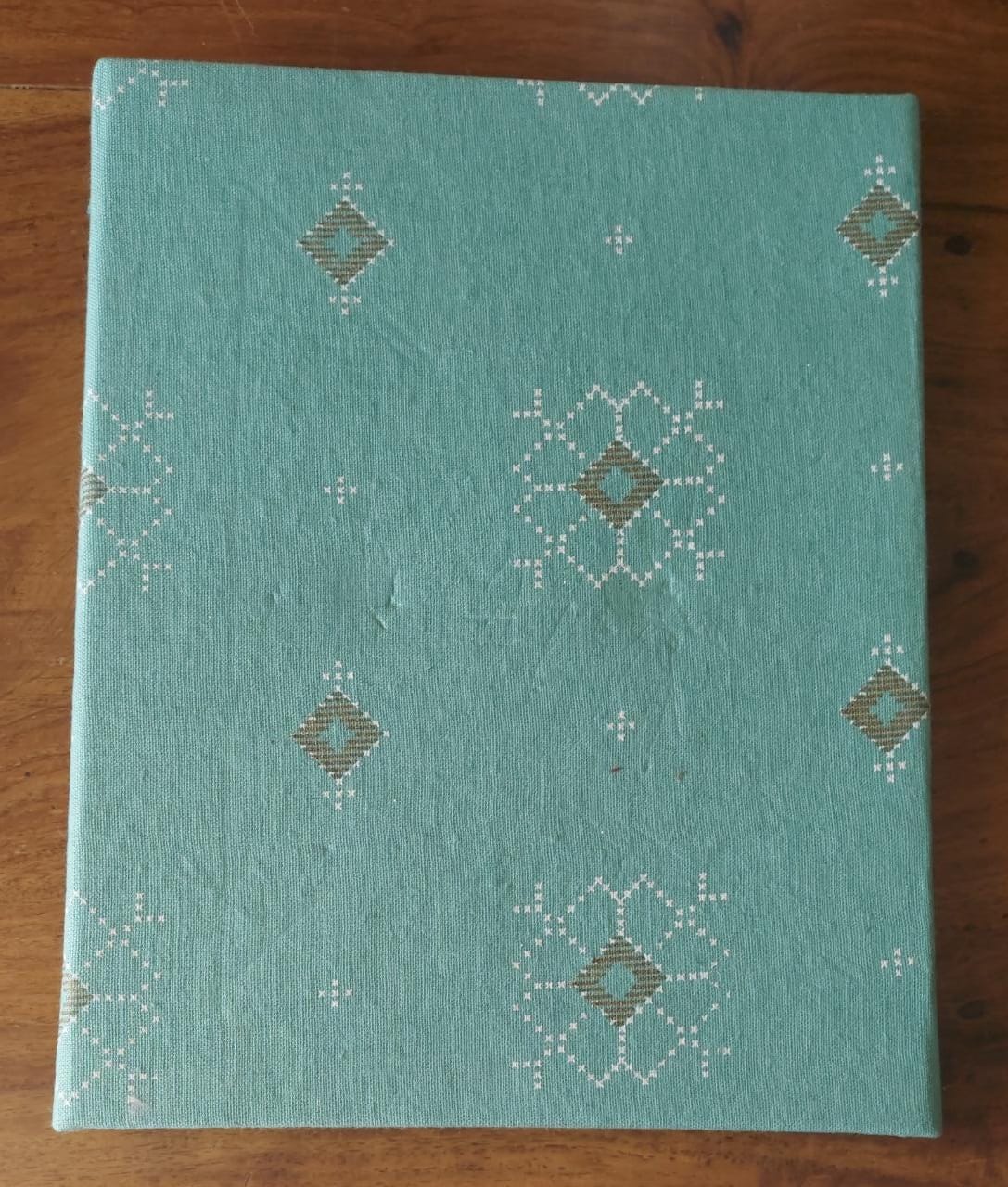 Handcrafted Diary - Cyan - Ramanika