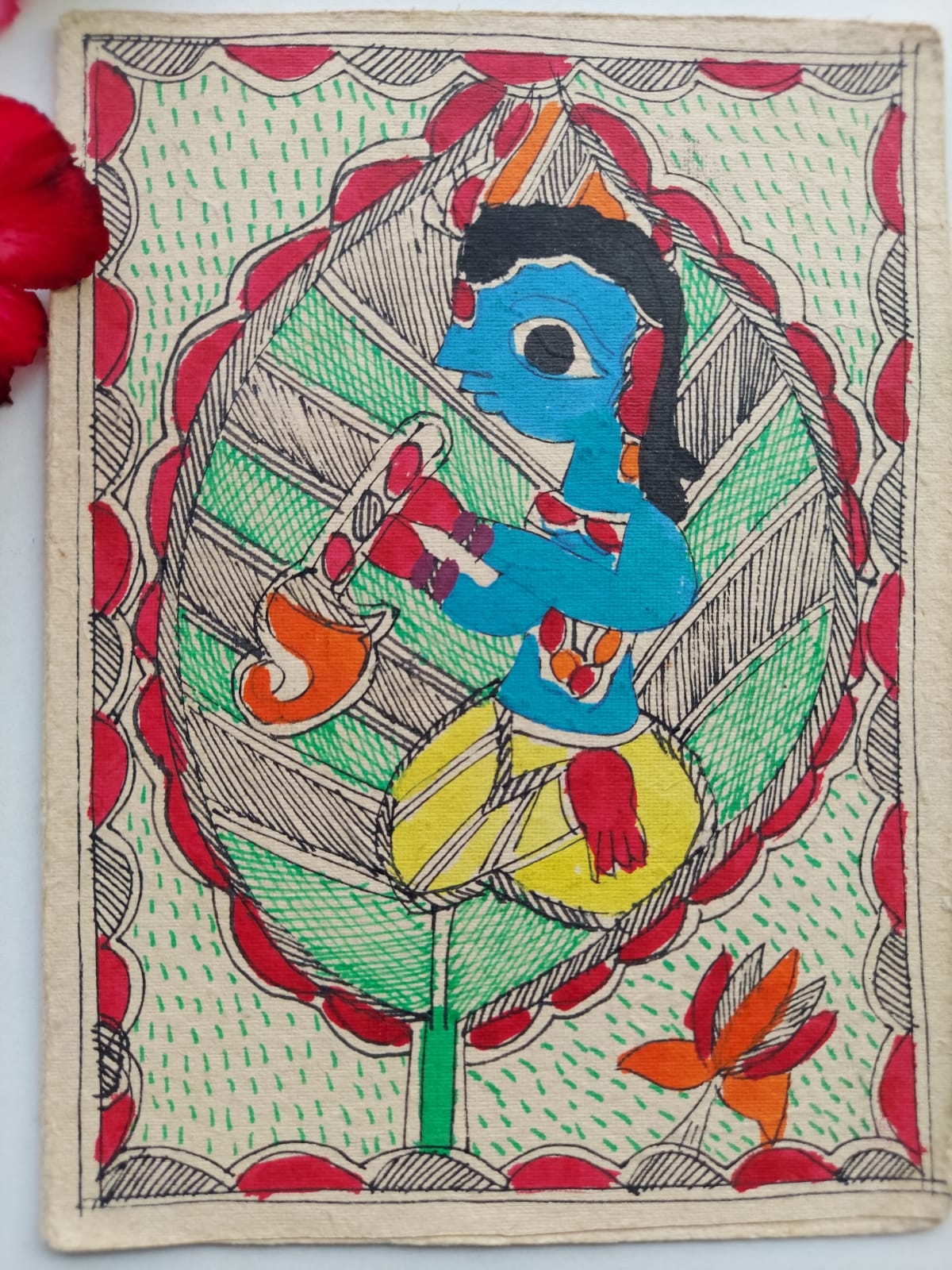 Madhubani Painting by Sikha Kumari