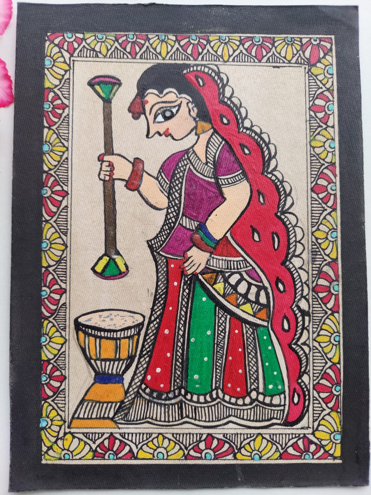 Madhubani Painting by Sikha Kumari